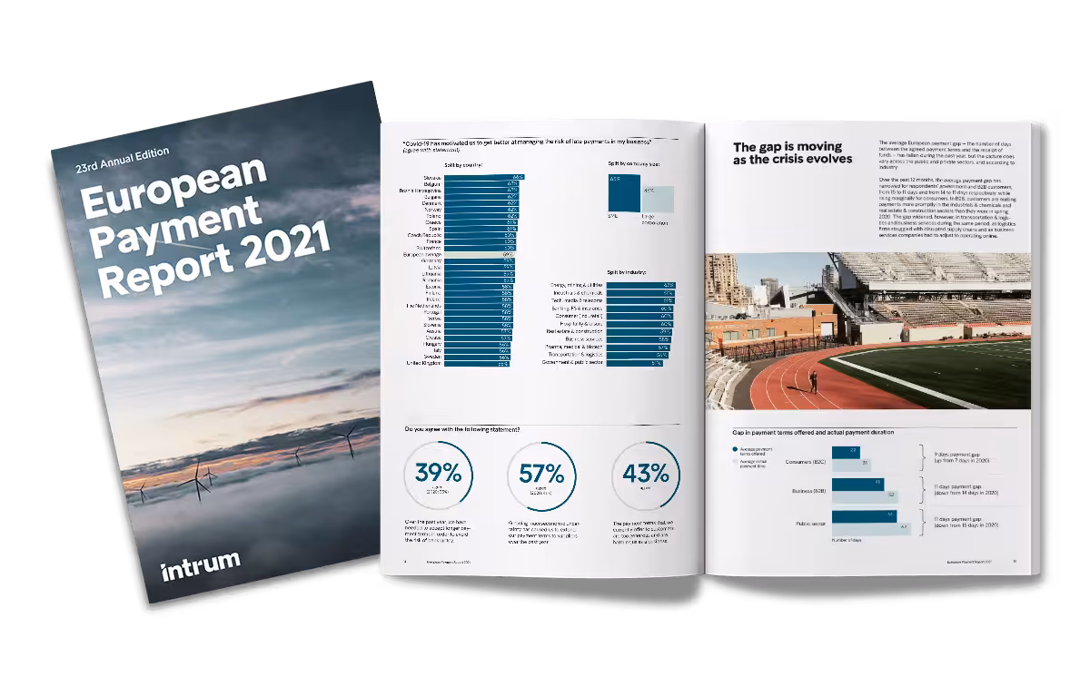 Eurooppalainen yritysten maksutaparaportti 2021