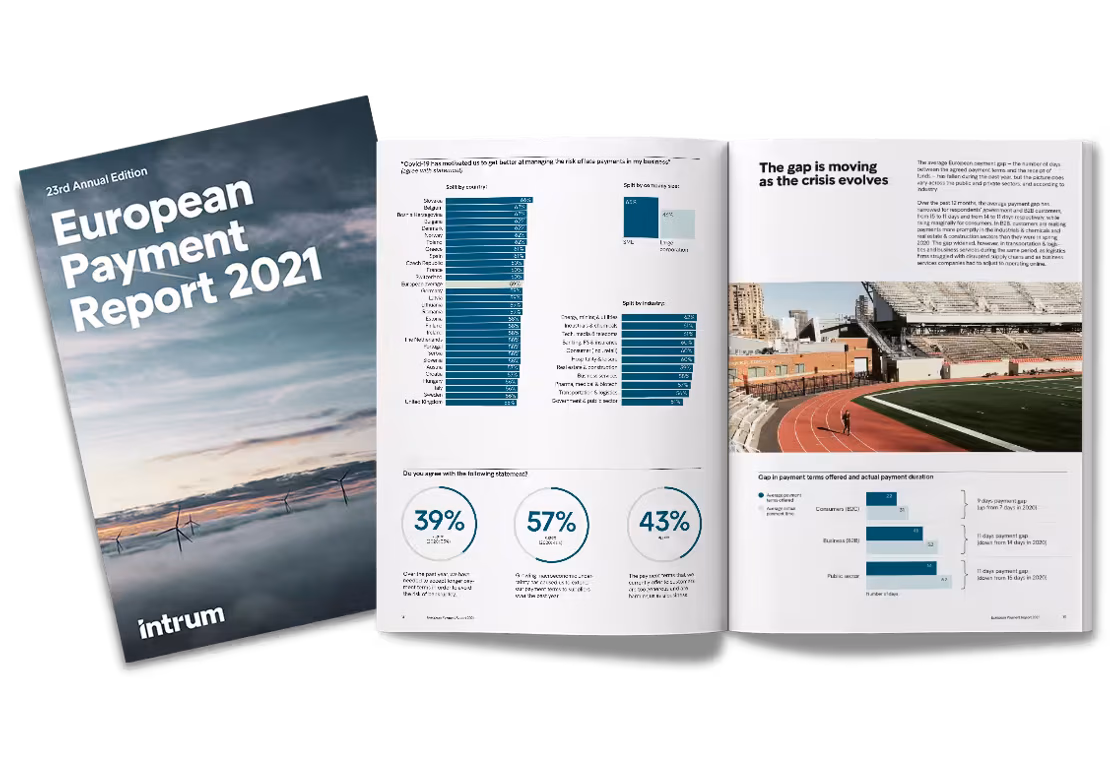 Eurooppalainen yritysten maksutaparaportti 2021