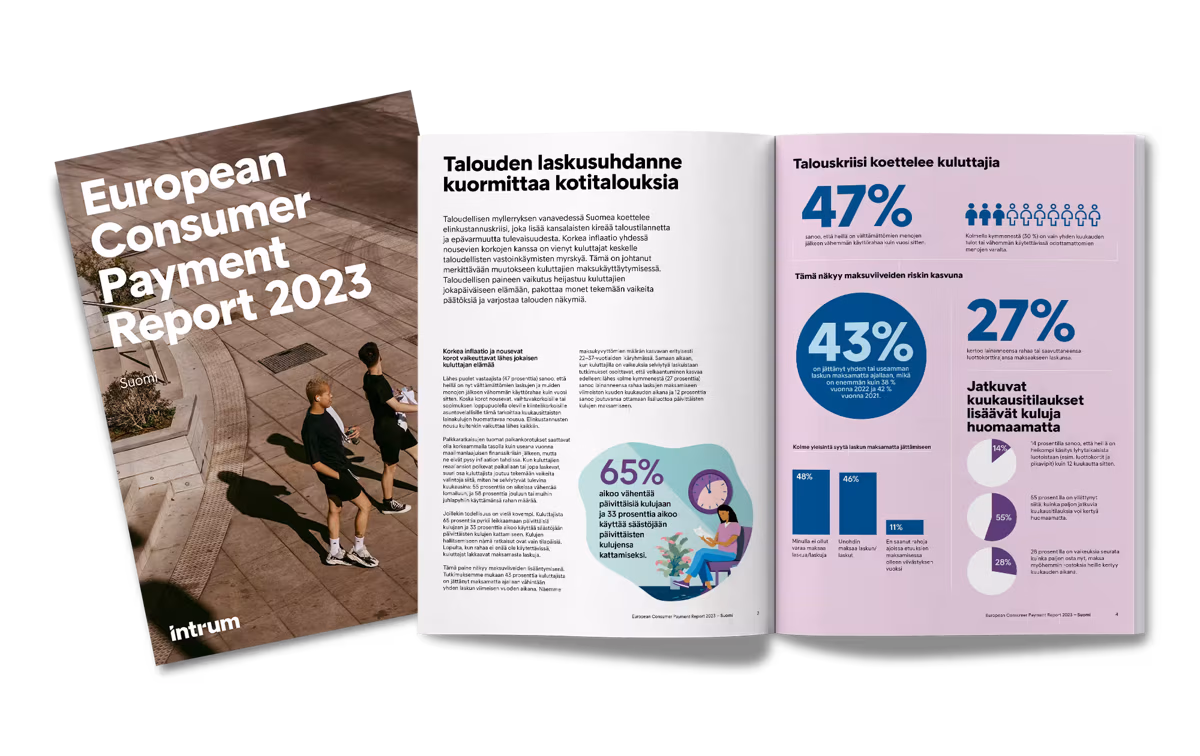 Eurooppalainen kuluttajien maksutaparaportti 2023