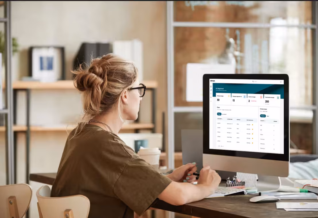 Perintäpalveluiden Intrum Web -verkkopalvelu uudistuu
